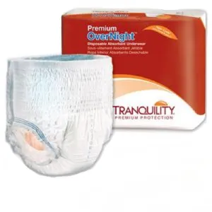 Tranquility 2113 Premium OverNight Pull On Diapers (extra small) 88/Case (4 bags of 22)