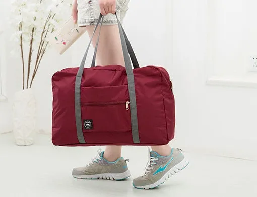 Travel bag large-capacity folding storage bag duffel trunk luggage