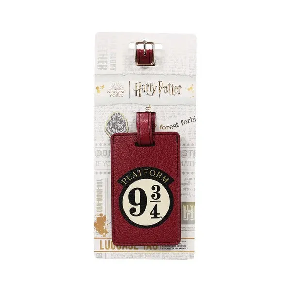 Travelmall Official Licensed Harry Potter PU Leather Luggage Tag - 9 3/4 Platform
