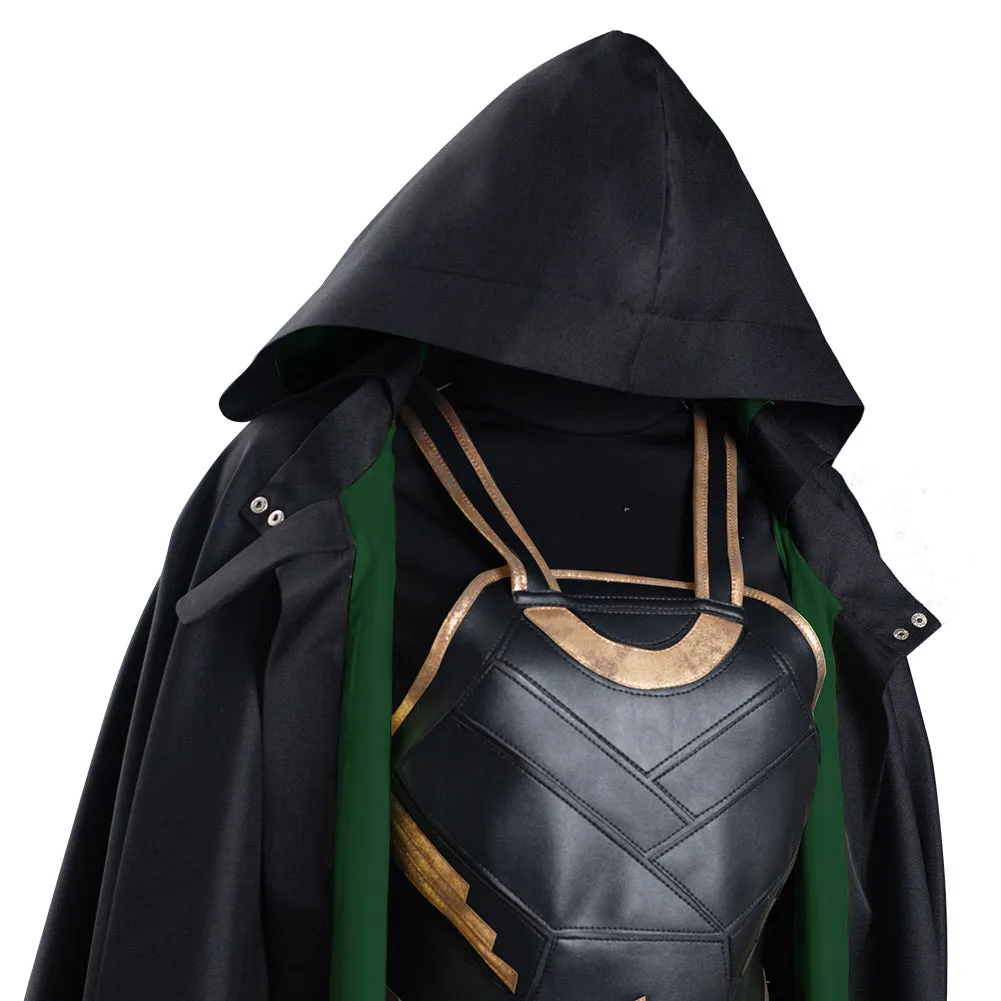 TV Sylvie Lady Loki Outfits Cosplay Costume Halloween Carnival Suit