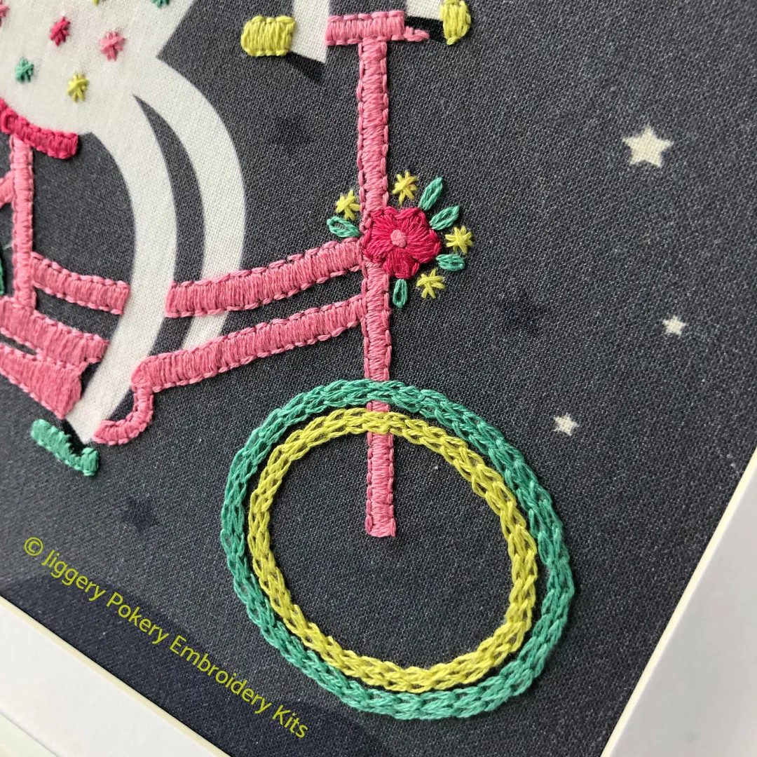 Unicorn embroidery pattern