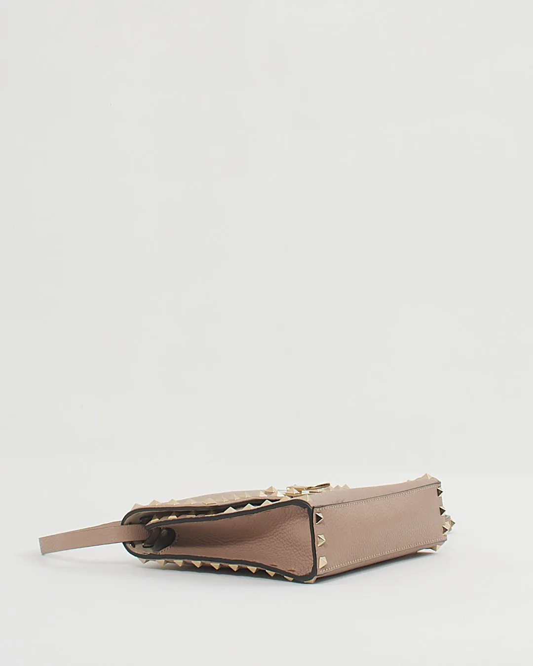 Valentino Blush Pink Leather Small Rockstud Shoulder Bag