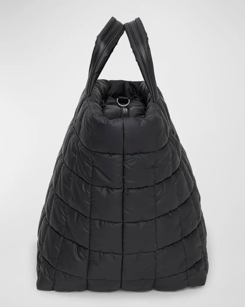 VeeCollective - Porter Padded Weekender Bag - Matte Black