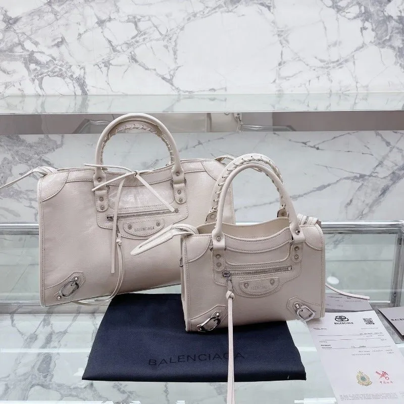 VELORA - Classic City Handbag White
