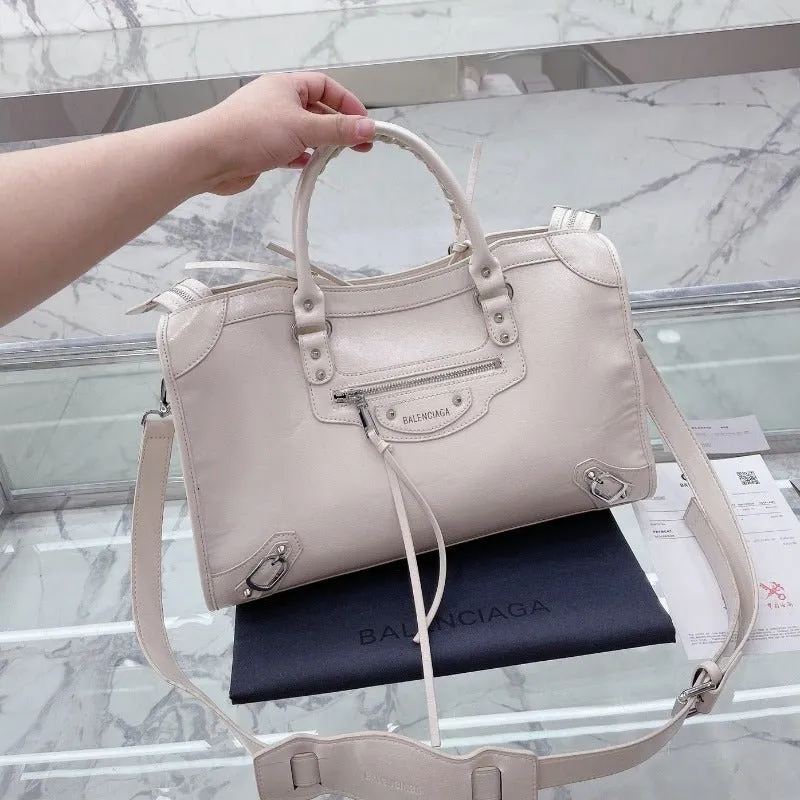 VELORA - Classic City Handbag White