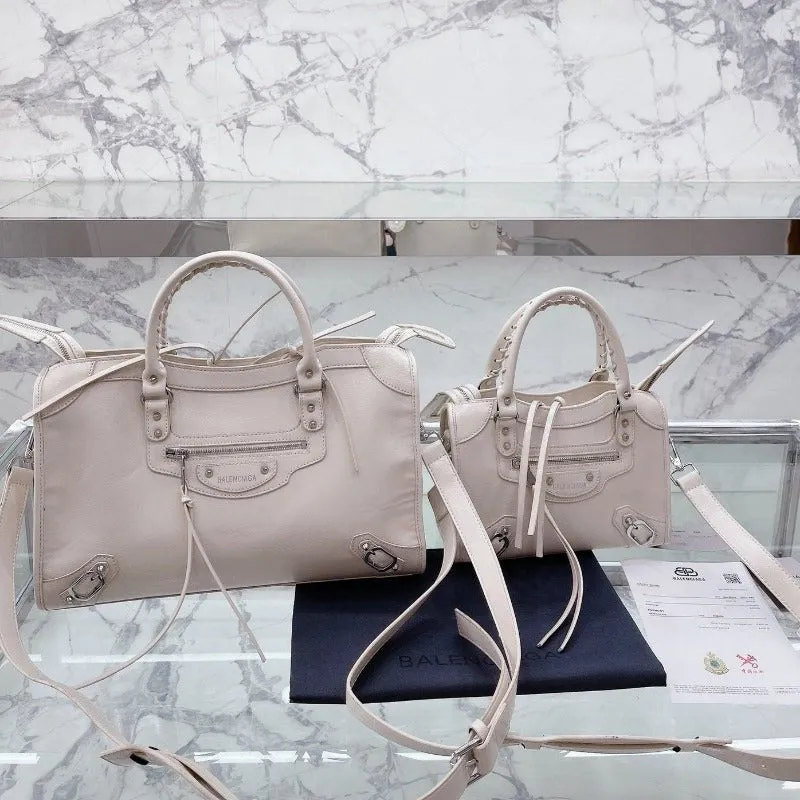 VELORA - Classic City Handbag White
