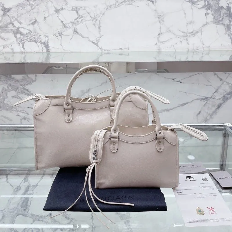 VELORA - Classic City Handbag White