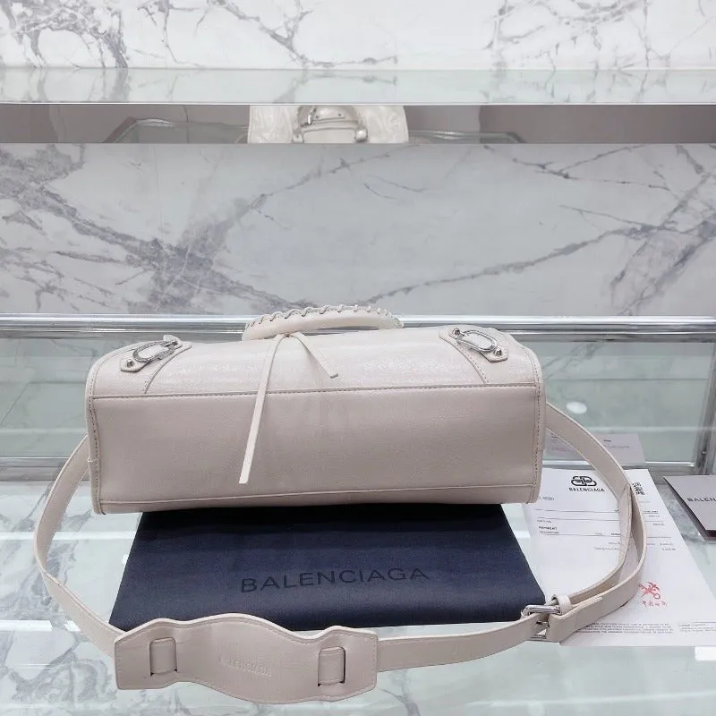 VELORA - Classic City Handbag White