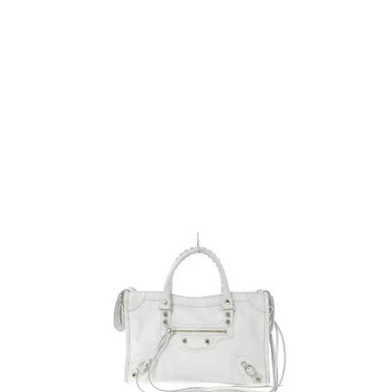 VELORA - Classic City Handbag White