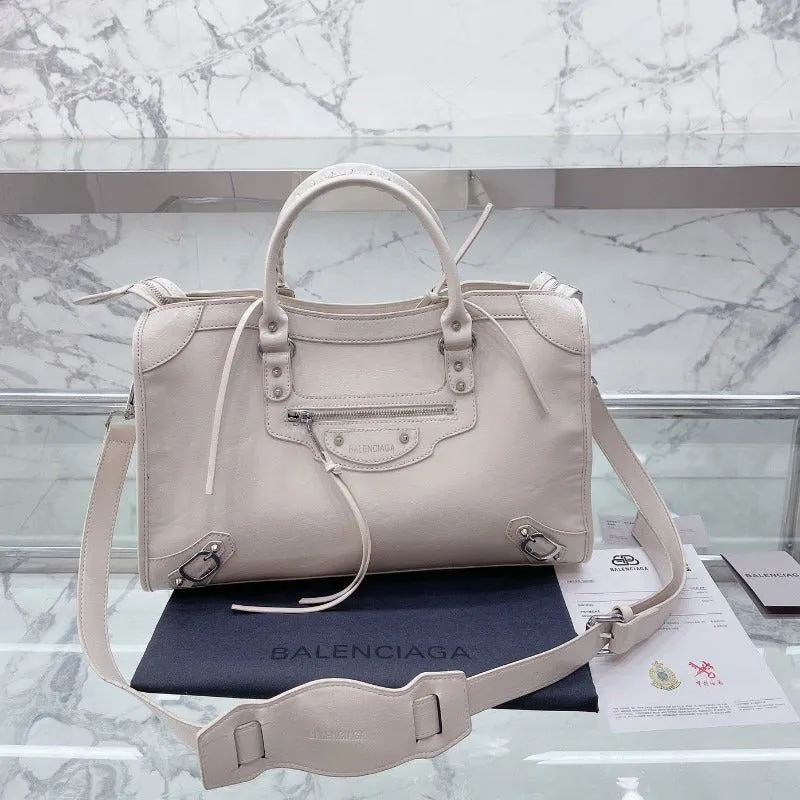 VELORA - Classic City Handbag White