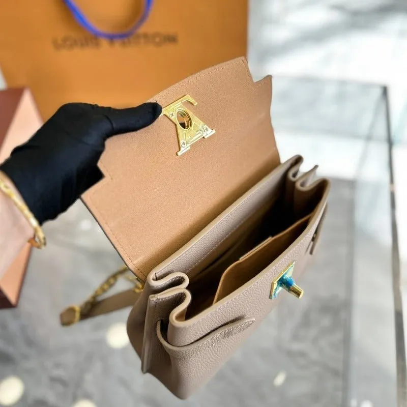VELORA - Lockme Mini  Bag Beige