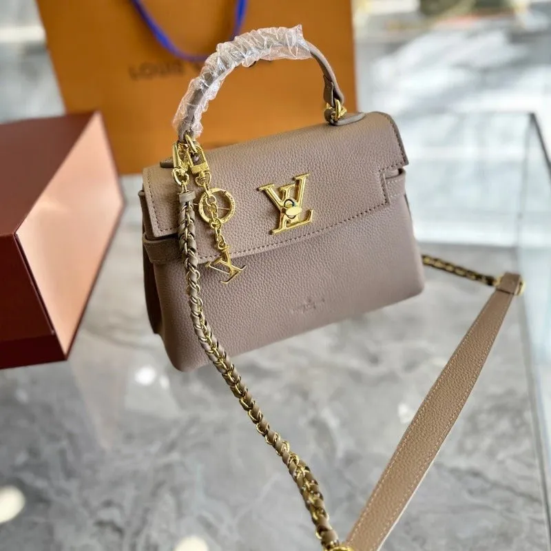 VELORA - Lockme Mini  Bag Beige