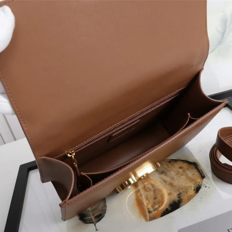VELORA - Montaigne Handbag Brown