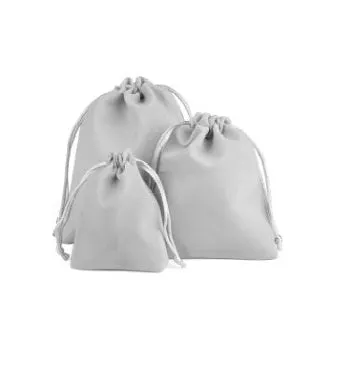 Velvet Drawstring Pouches - Large