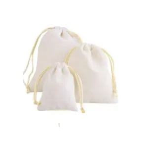 Velvet Drawstring Pouches - Large
