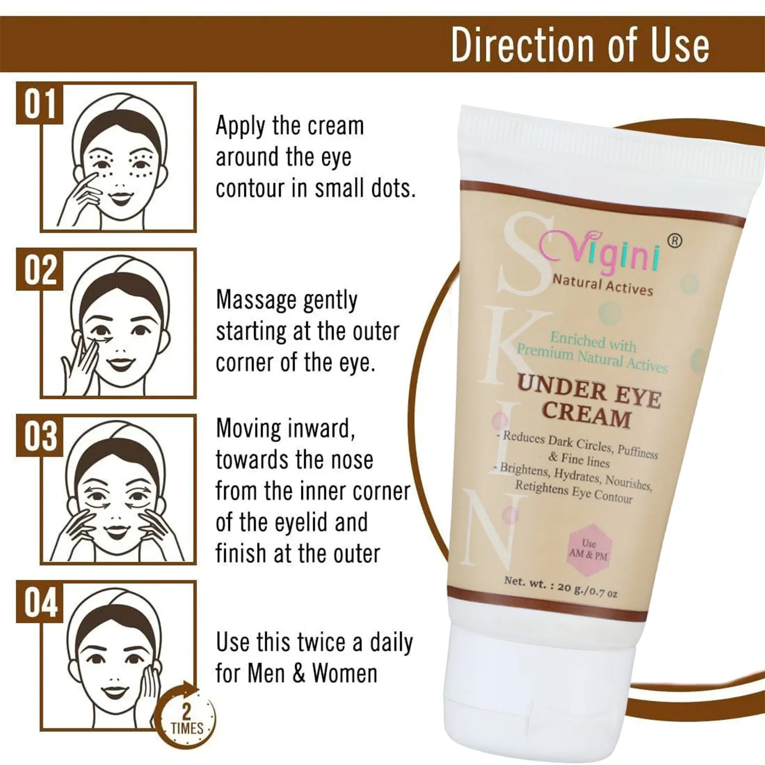 Vigini Under Eye cream