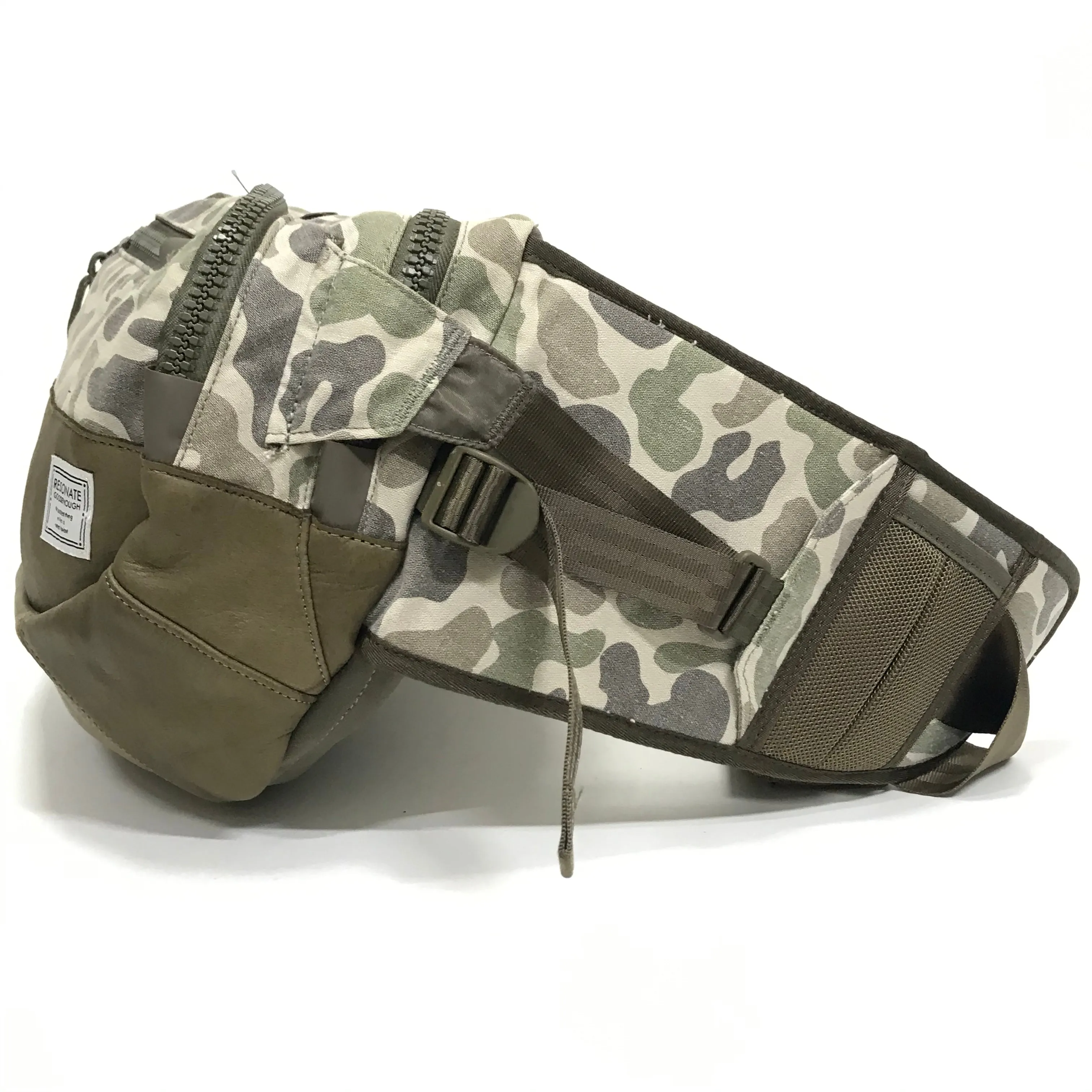 Visvim x Goodenough Resonate Camo Lumbar Ballistic 8L Waist / Shoulder Bag