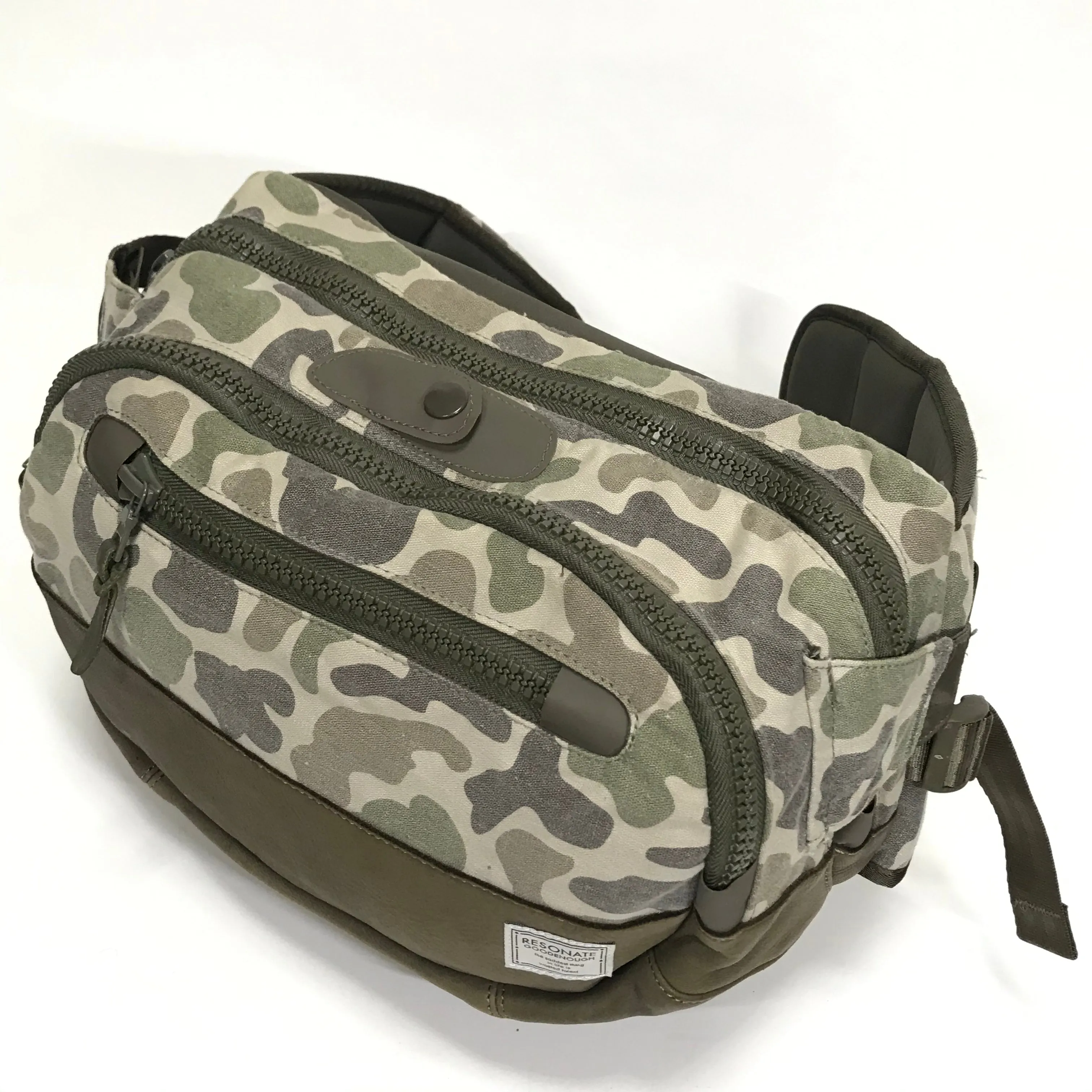 Visvim x Goodenough Resonate Camo Lumbar Ballistic 8L Waist / Shoulder Bag