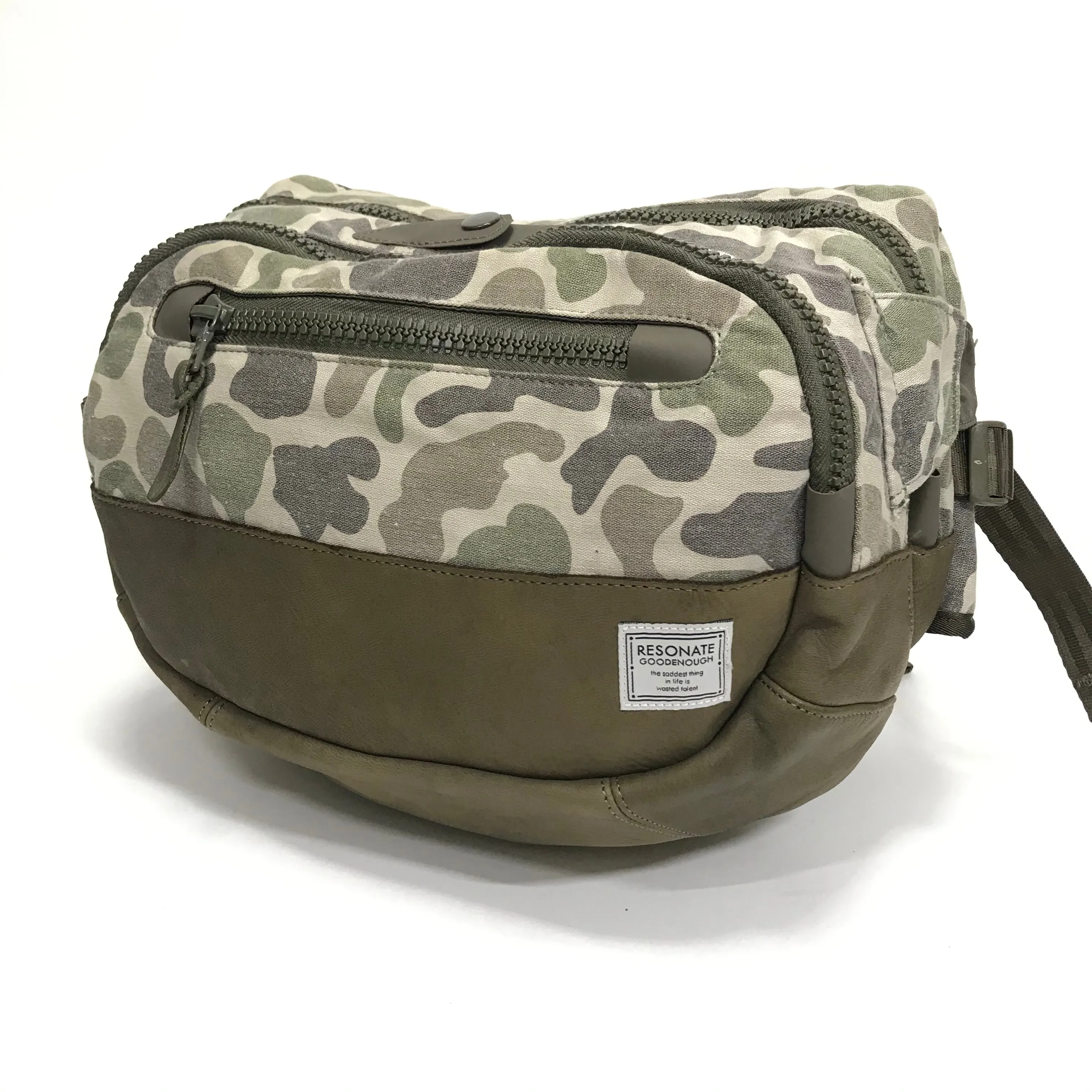 Visvim x Goodenough Resonate Camo Lumbar Ballistic 8L Waist / Shoulder Bag