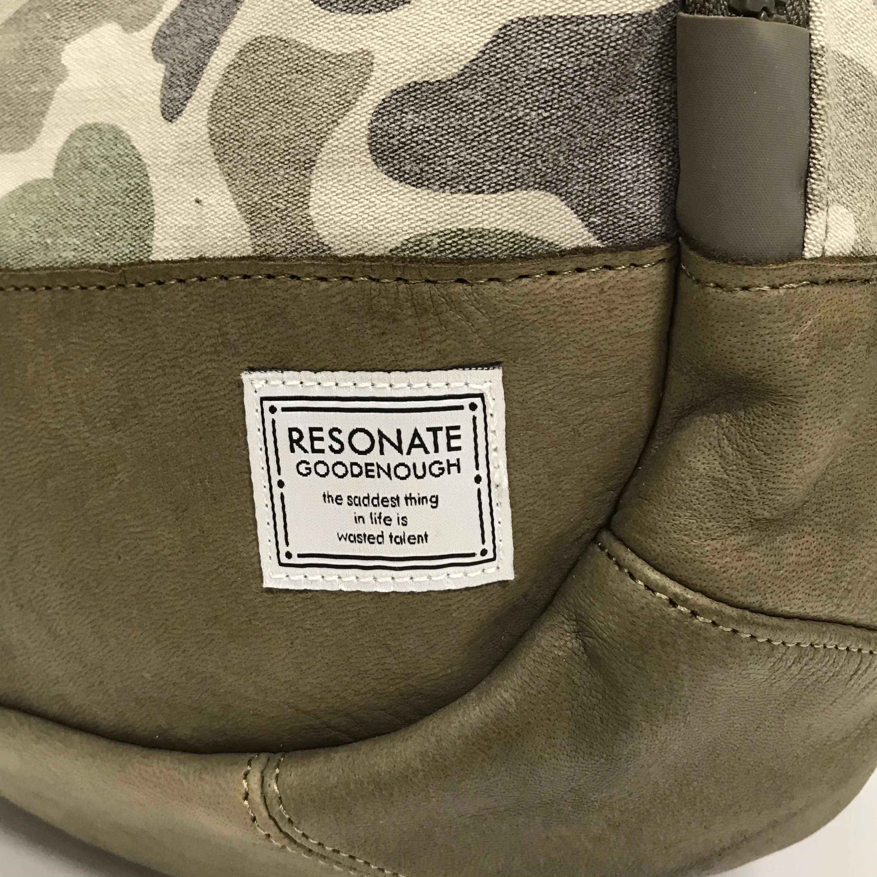 Visvim x Goodenough Resonate Camo Lumbar Ballistic 8L Waist / Shoulder Bag