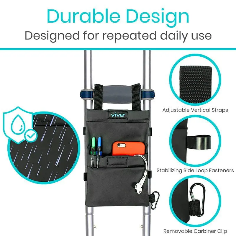 Vive Standard Crutch Bag