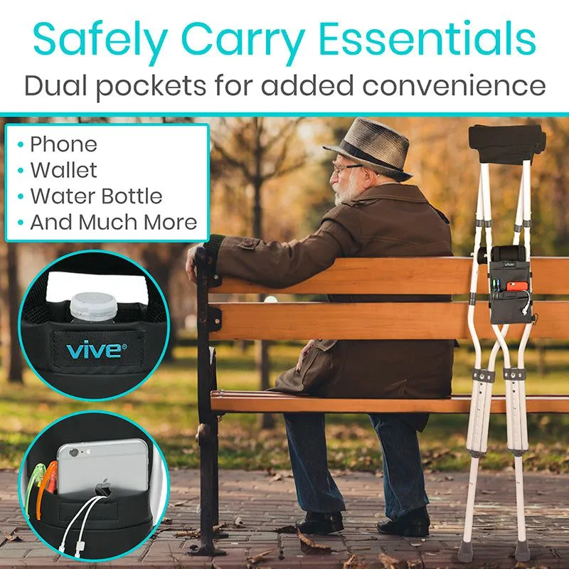 Vive Standard Crutch Bag