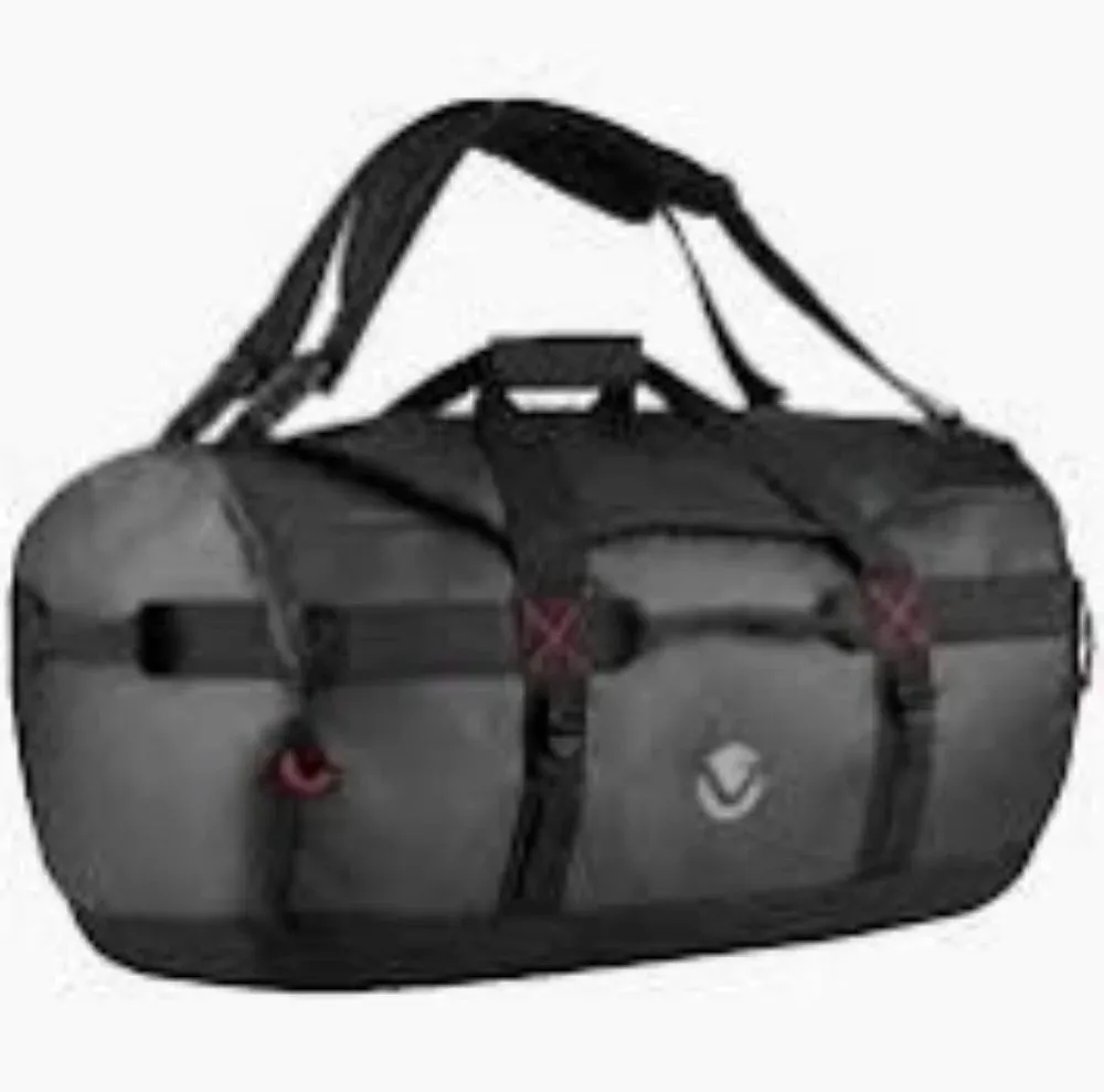 Volkano Equinox 100L Duffle Bag Black   VK-9127-BK