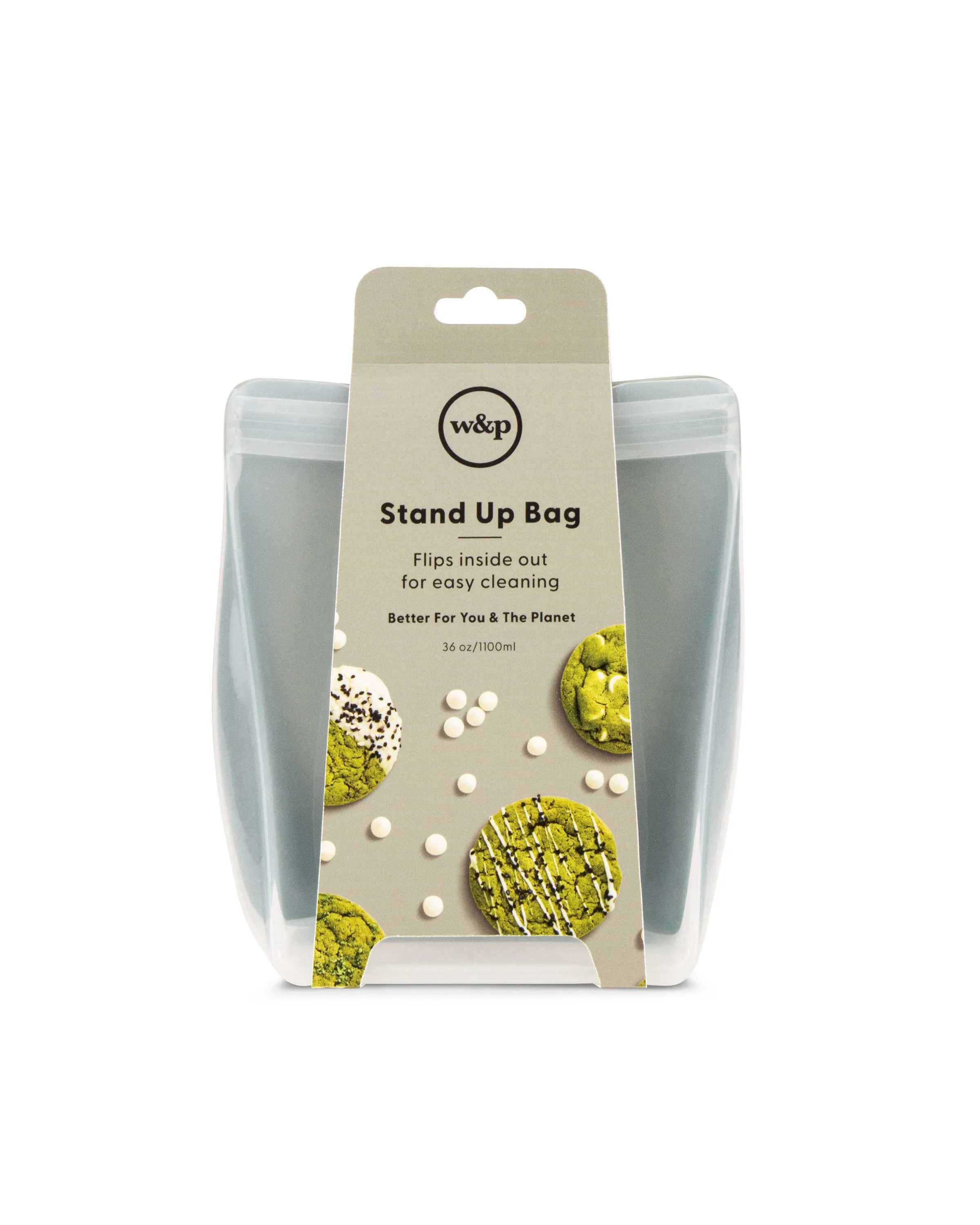 W&P - Reusable Silicone Bags - Stand Up