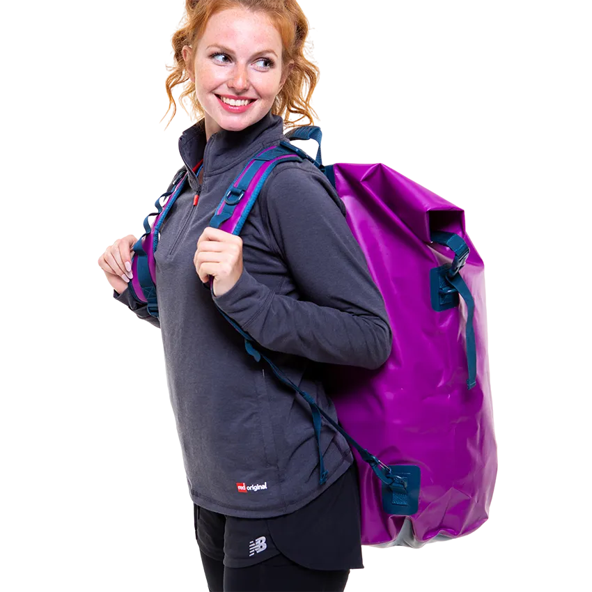 Waterproof Roll Top Dry Bag Backpack - Venture Purple