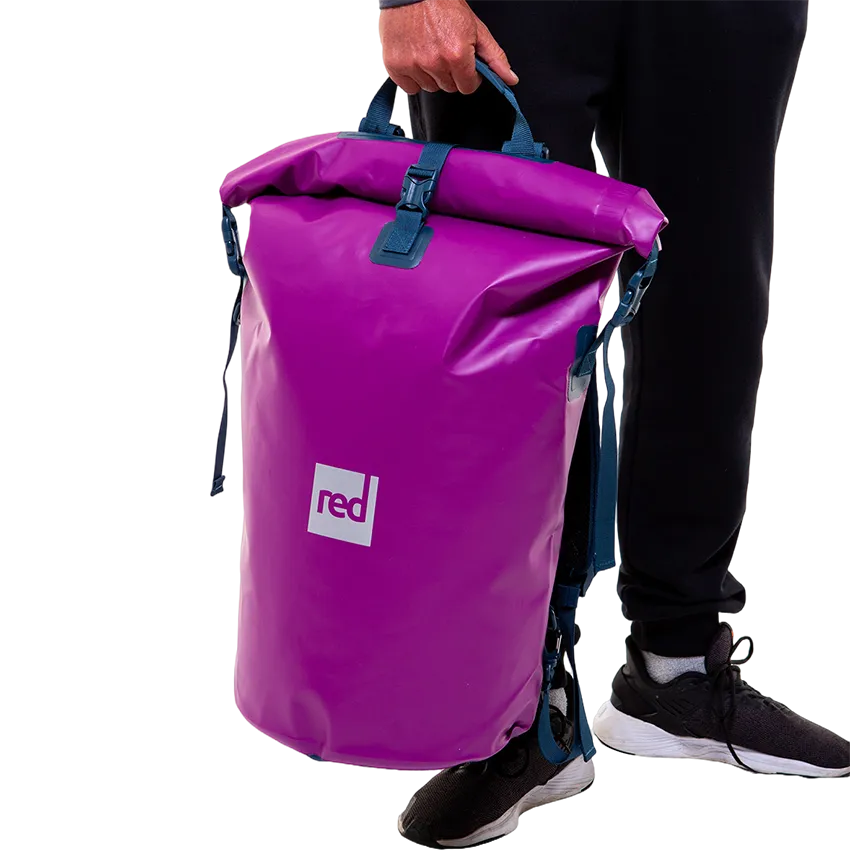 Waterproof Roll Top Dry Bag Backpack - Venture Purple