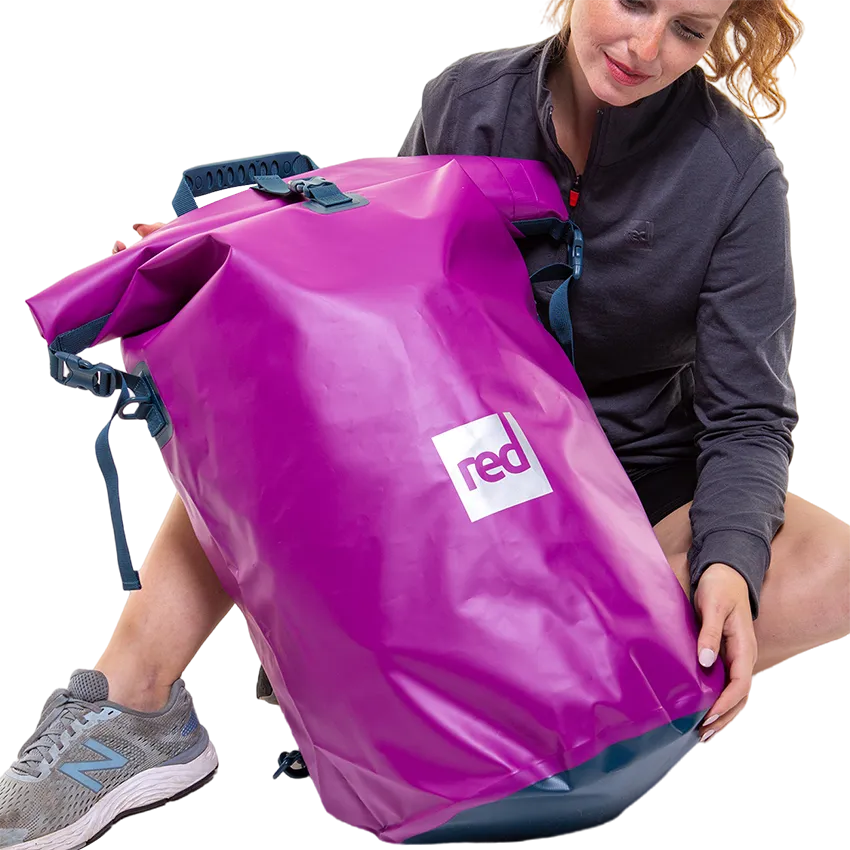 Waterproof Roll Top Dry Bag Backpack - Venture Purple
