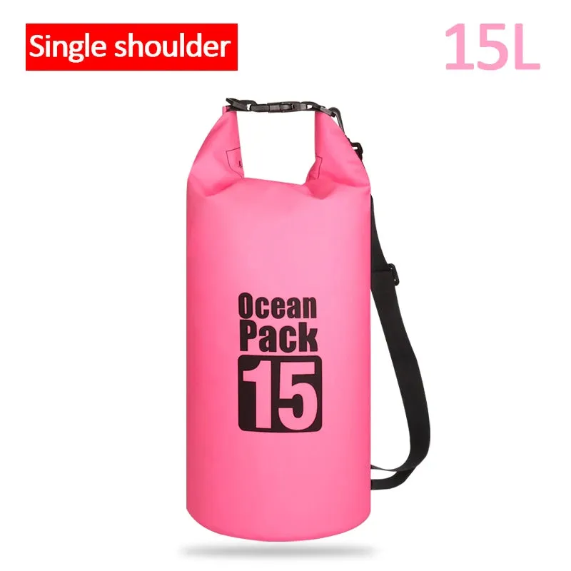 Waterproof Swimming Bag Dry Sack Floating Dry Gear Bags For Boating Fishing