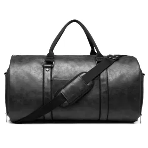 Weekender Garment Duffel – Waterproof Vegan Travel Bag with Shoe Compartment