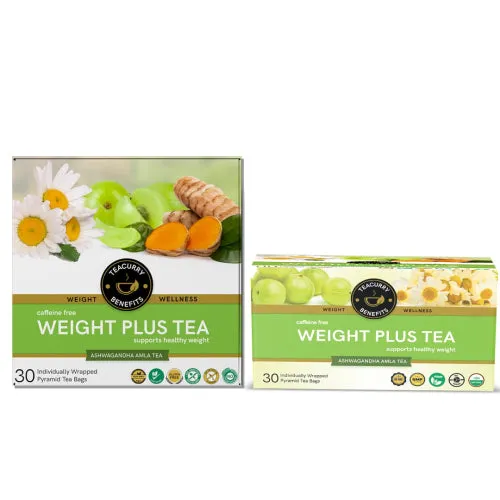 Weight Gain Tea - Wight Plus Tea helps with Weight Increase (For Both Men & Women)