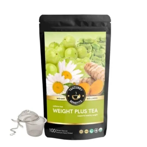 Weight Gain Tea - Wight Plus Tea helps with Weight Increase (For Both Men & Women)