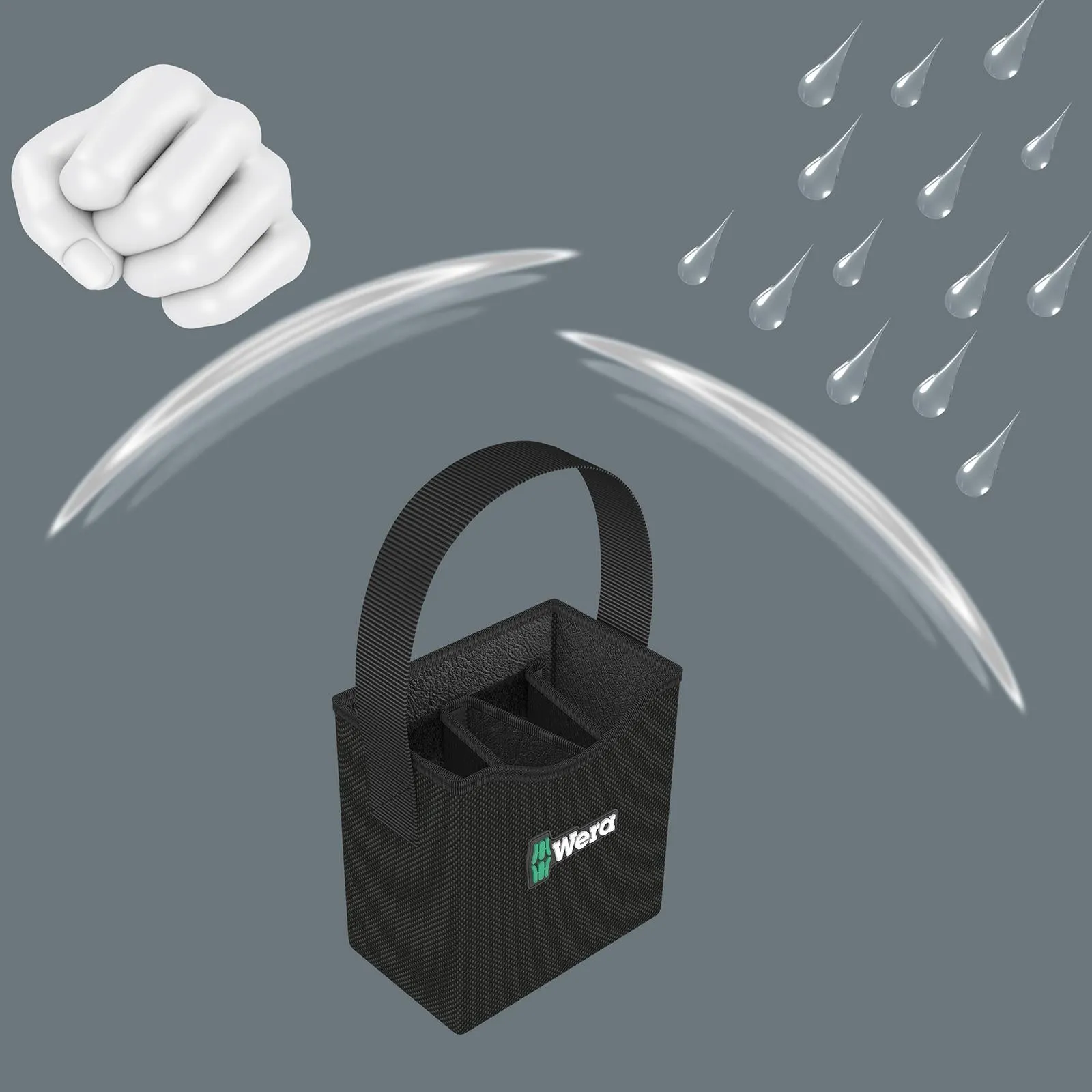 Wera 2go 4 Tool Quiver Storage