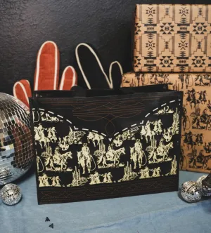 Western cowboy TOTE BAG