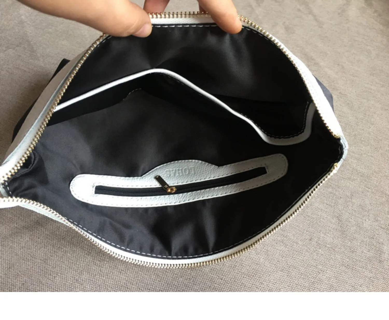 White Slouchy Leather Tote for Women Best Leather Tote Handbags White Leather Tote Bag Women's