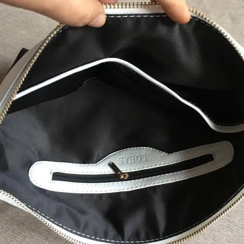 White Slouchy Leather Tote for Women Best Leather Tote Handbags White Leather Tote Bag Women's