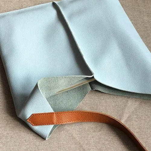 White Slouchy Leather Tote for Women Best Leather Tote Handbags White Leather Tote Bag Women's