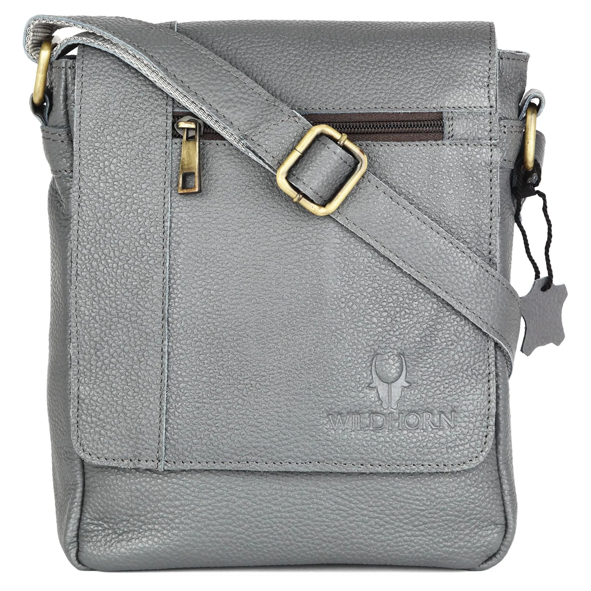 WHITEFIELD Leather Sling Bag for Men