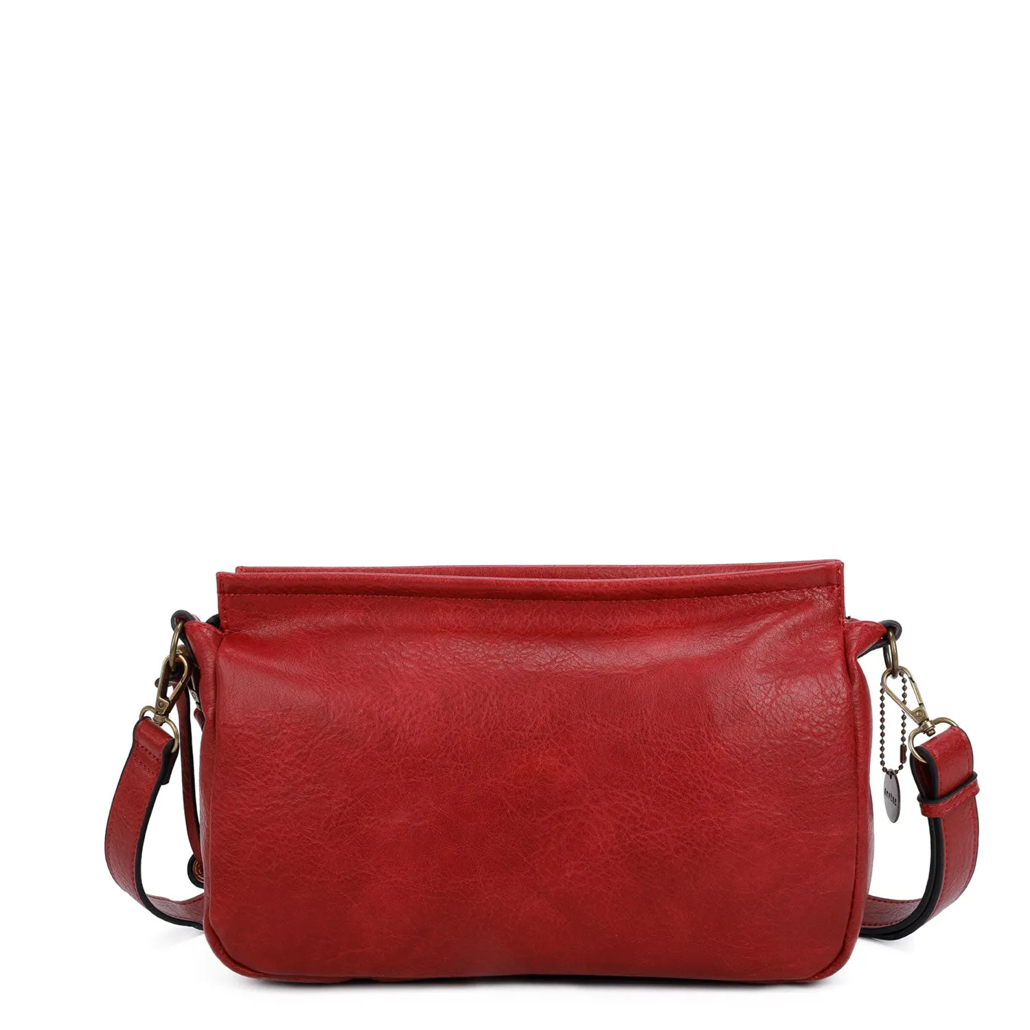 Whitney Messenger Crossbody - Burgundy
