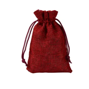 Wholesale Drawstring Linen Bags – Mini Rope Jewelry Packaging, Gift Bags, Small Cloth Bags with Bundle Mouth