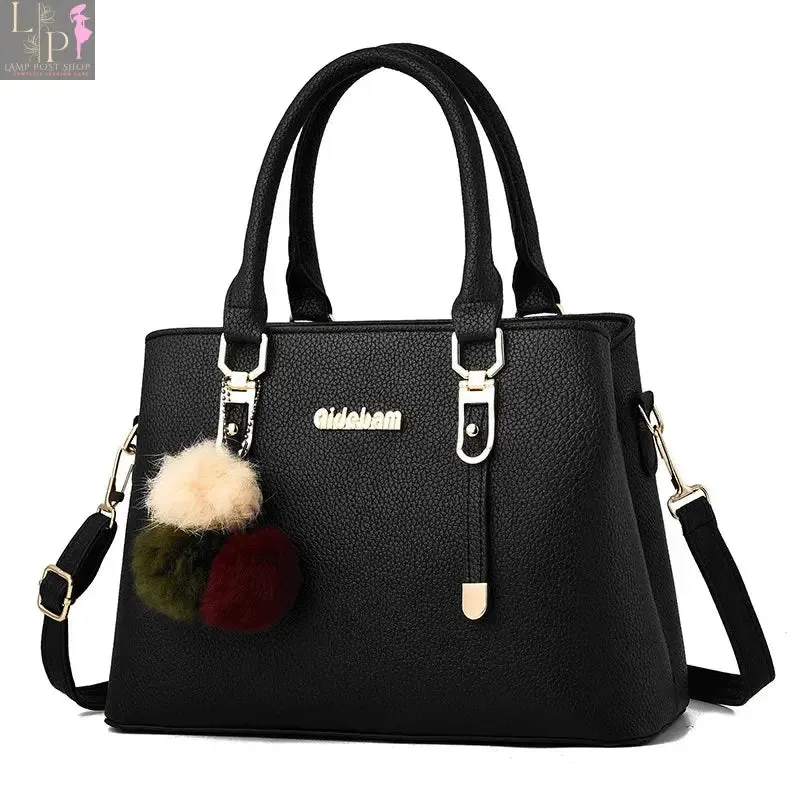 Women Handbag Leather Casual Tote Bags 2024