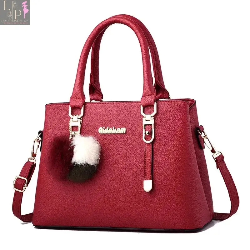 Women Handbag Leather Casual Tote Bags 2024