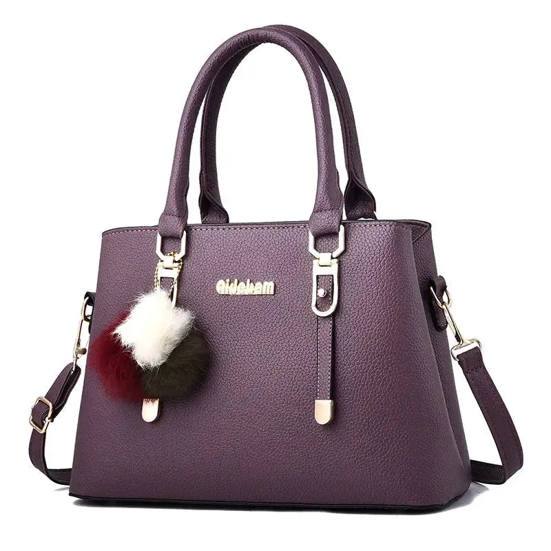 Women Handbag Leather Casual Tote Bags 2024