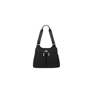 Women's Baggallini Satchel Black Nylon