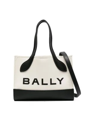 Women's Mini Bar Tote Bag in White | Size UNI | WAM02GCV034I182O