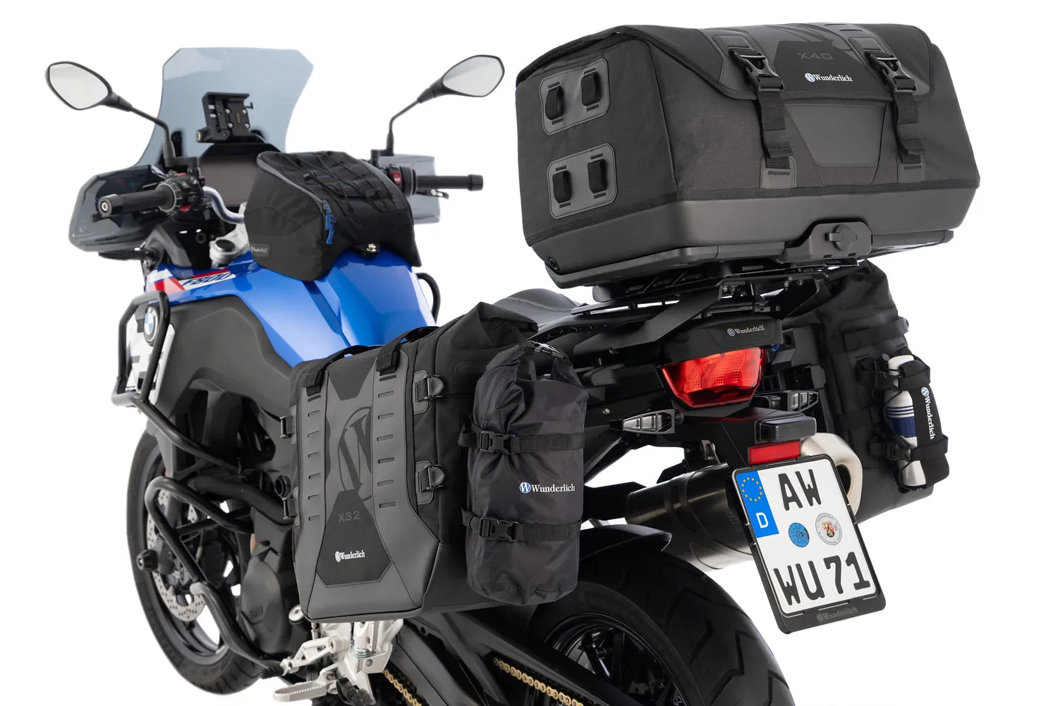 Wunderlich Luggage carrier X-RACK - black