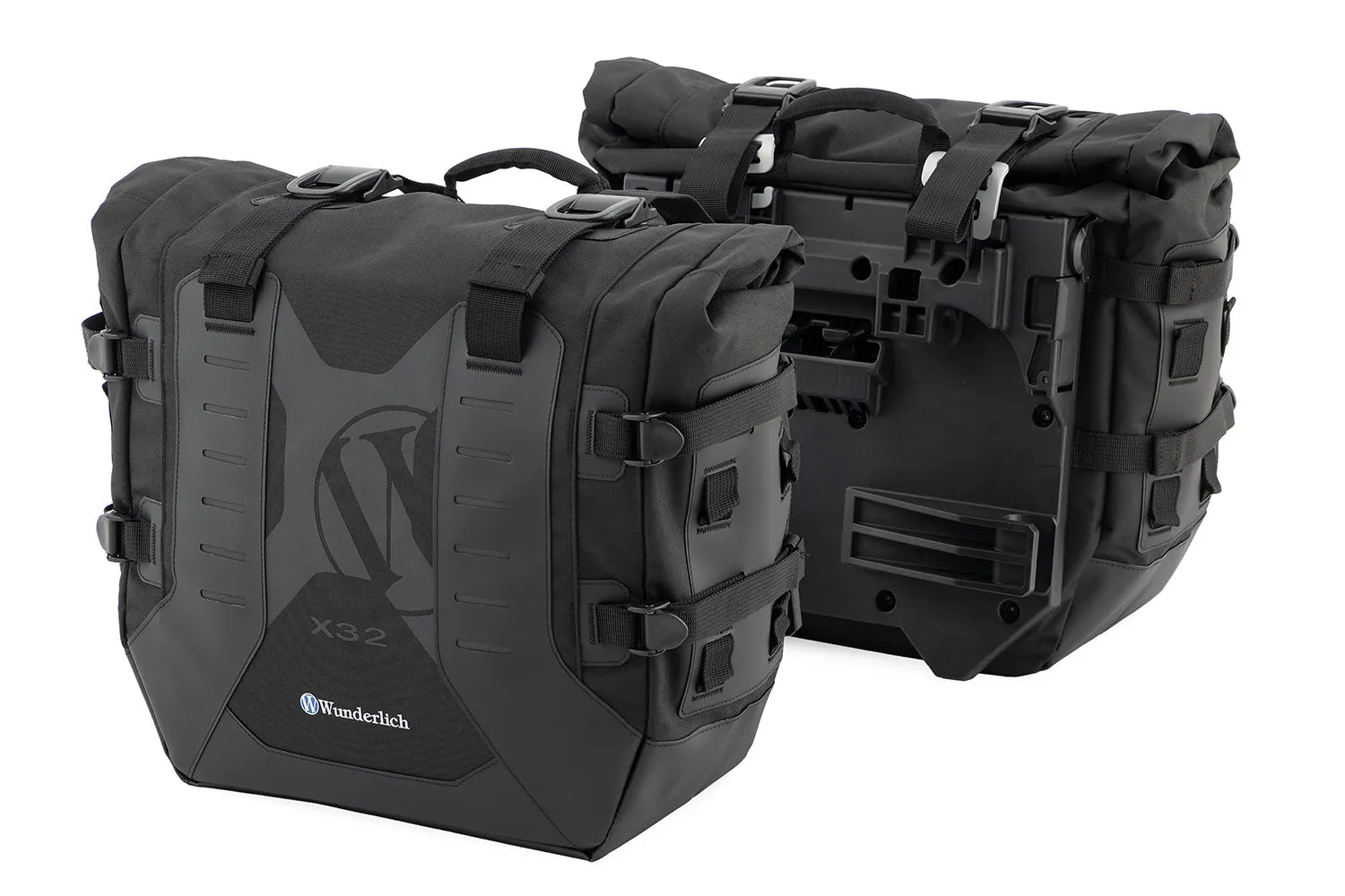 Wunderlich Side Bags X-BAGS X32 - Set - black